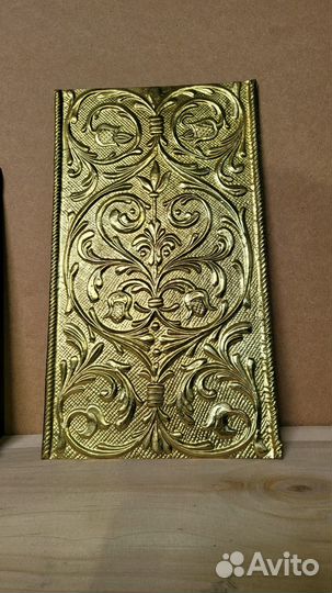 Басма, чеканка из металла: латуни и алюминия