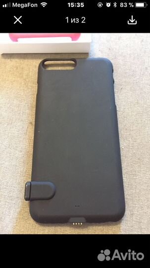 Чехол-зарядка-аккумулятор для iPhone 7 Plus