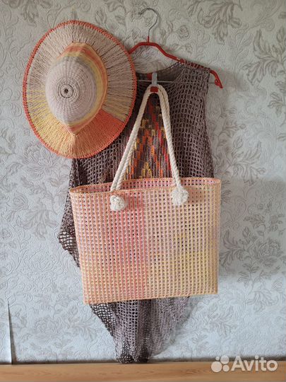 Вязанные крючком комплекты на лето