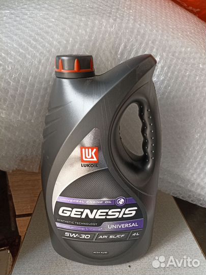 Масло Лукойл Genesis universal 5w-30 4л