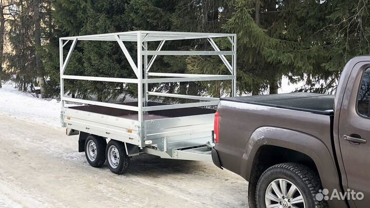 Прицеп сст 7132-20 (без тента и дуг)