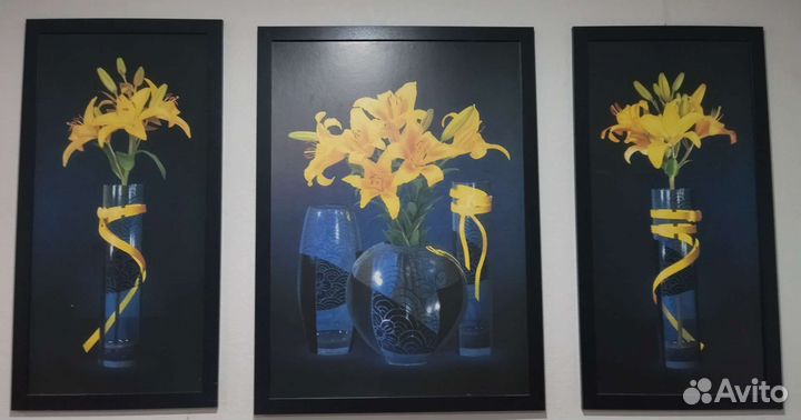 Интерьерная картина (3 шт)