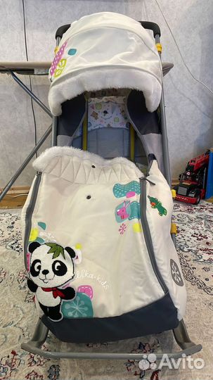 Санки коляска ника 7 2