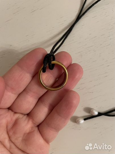 Длинный кулон