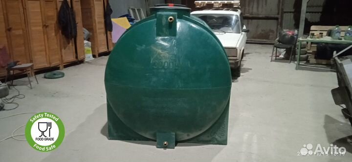 Емкость для канализации 3000 л / доставкасегодня