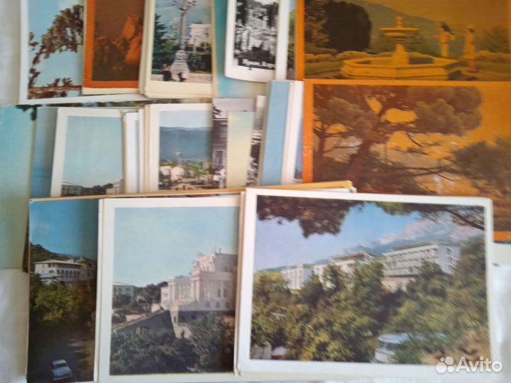 Открытки с видами Кавказа и Крыма