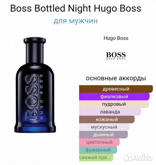 Boss Bottled Night Hugo Boss 65 мл