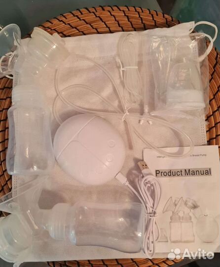 Молокоотсос электрический двойной