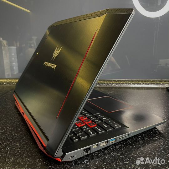 Игровой ноутбук Acer predator i7-8750/gtx1060/16g