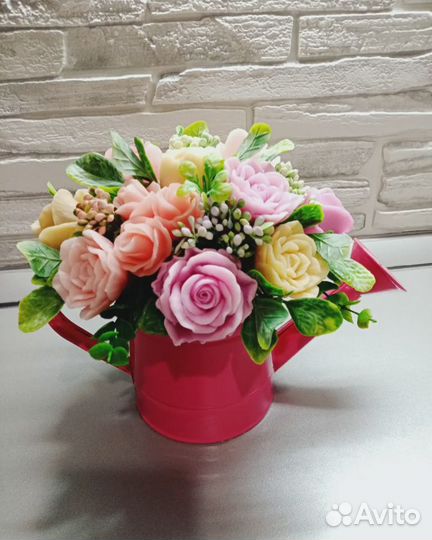 Букет из мыла