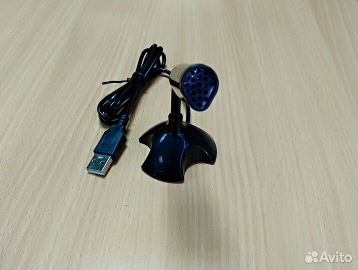 Компактный USB микрофон на гибкой ножке