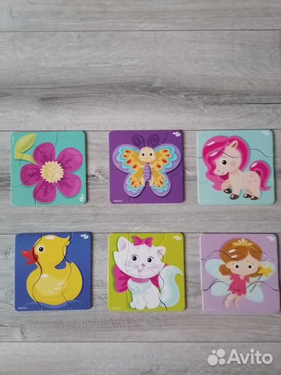 Пазлы фирменные обучающие