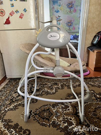 Электрокачели шезлонг