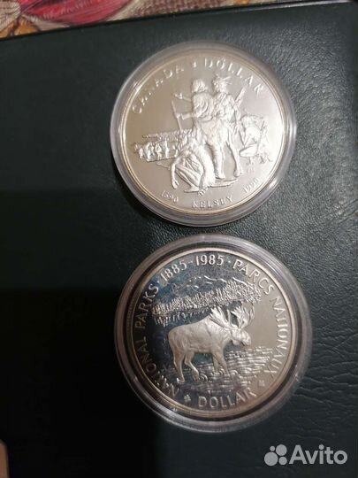 Крупное серебро Канады,Испании