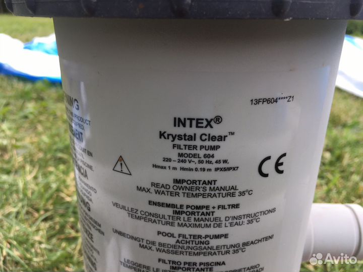 Бассейн Intex