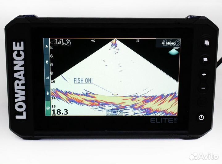 Эхолот Lowrance Elite FS голова