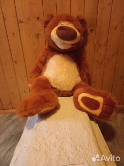 Большая мягкая игрушка медведь