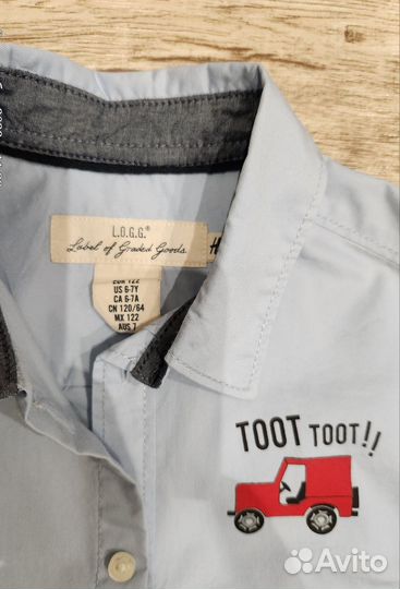 Рубашки нм и манго р.122