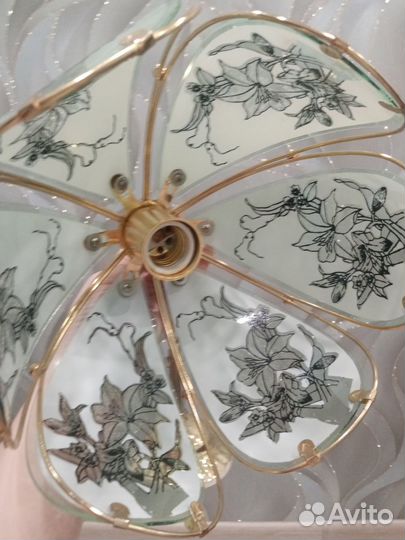 Люстра потолочная подвесная бу