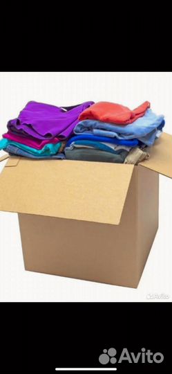 Коробка с вещами