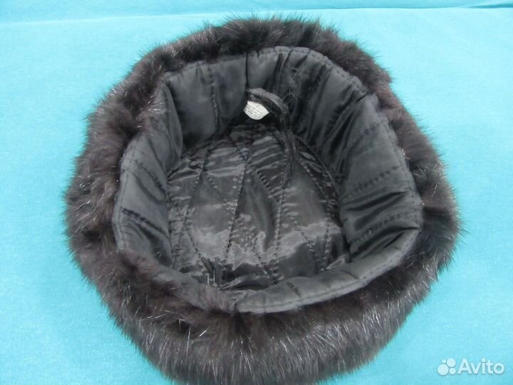 Мужская шапка-ушанка из сурка 58р