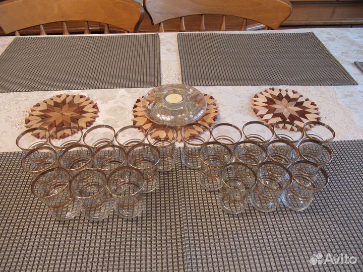 Рюмки для различн.напитков.24шт. Новые. Зеленоград