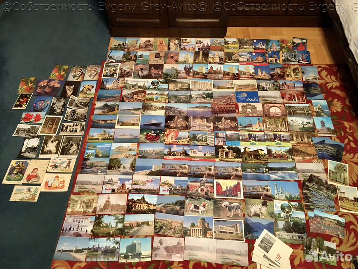 Открытки СССР 81 набор - 1654 штуки