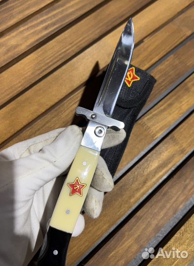 Нож финка нквд складная