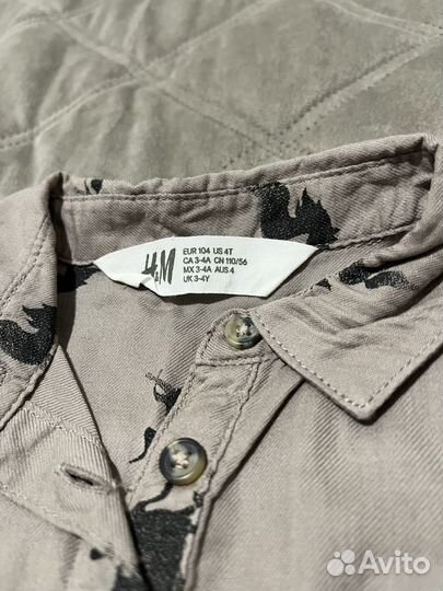 Платье рубашка для девочки