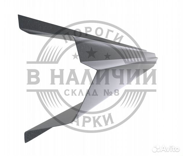 Ремонтный порог правый Ford Focus 1