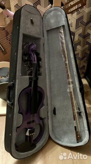 Электроскрипка (полный комплект)