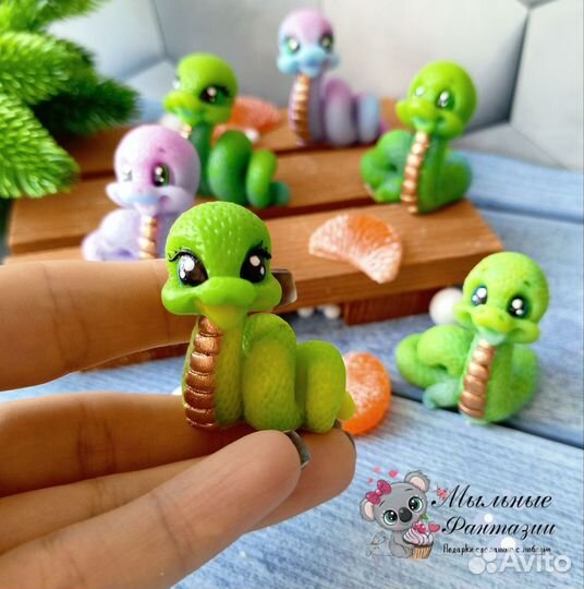 Змейки малыши мыло