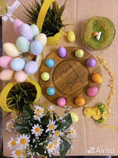 Поднос пасхальный