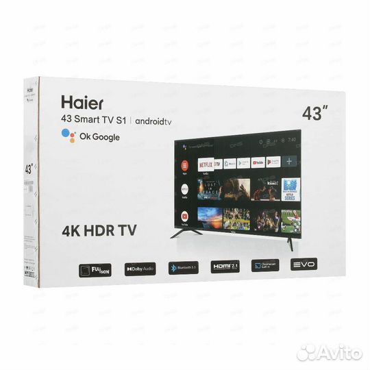Телевизор LED Haier 43 SMART TV S1