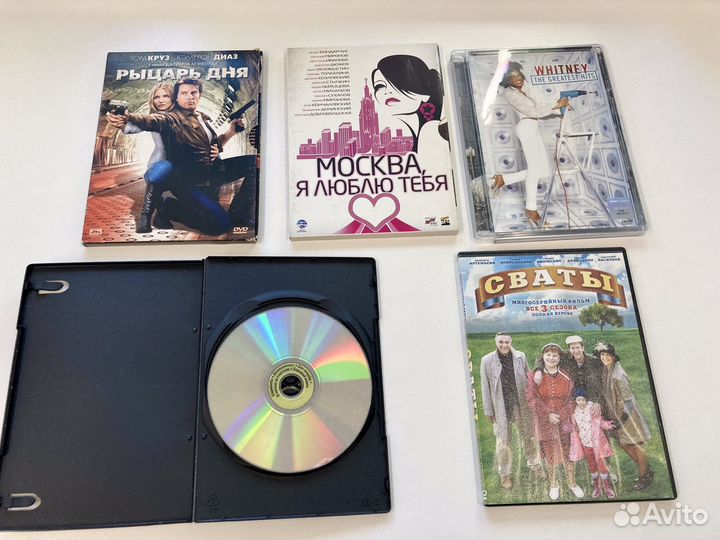 DVD диск фильмы музыка