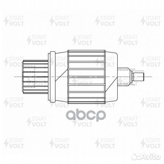 Ротор стартера для а/м Hyundai Santa Fe II (09