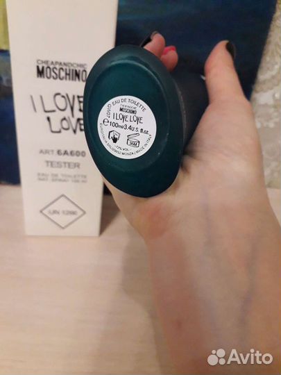 Парфюм moschino I love love 100ml тестер