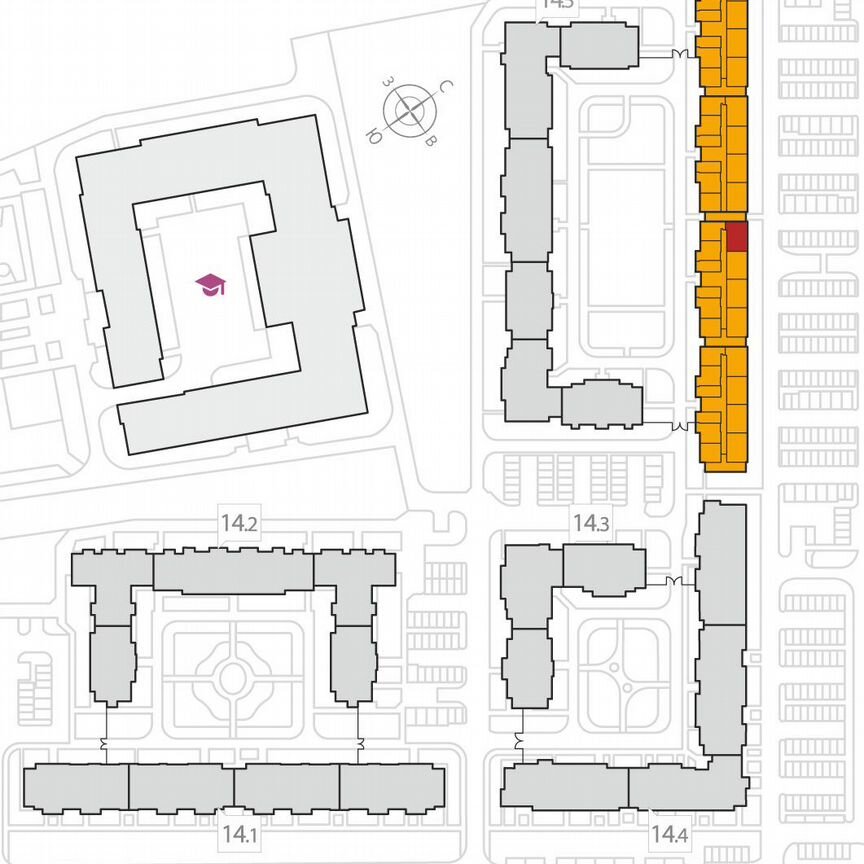 2-к. квартира, 60,5 м², 1/8 эт.