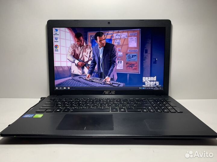 Игровой ноутбук Asus i5/2видеокарты/6gb/ssd+hdd