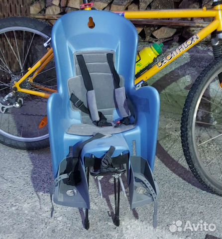 Детское велокресло на багажник
