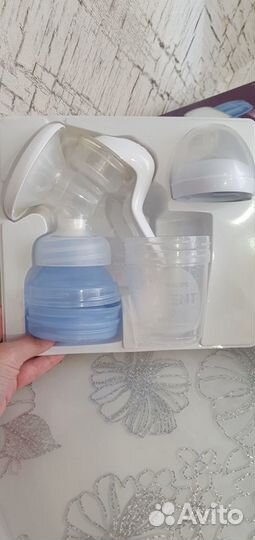 Молокоотсос avent ручной плюсом Вкладыши