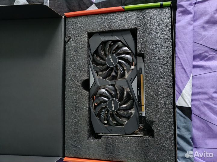 Видеокарта gigabyte 1660 super 6GB