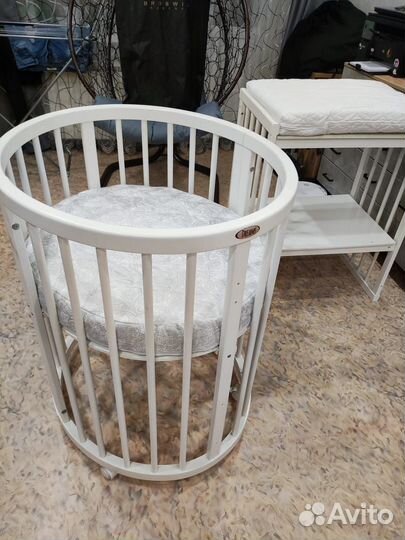 Детская кроватка трансформер 8 в 1