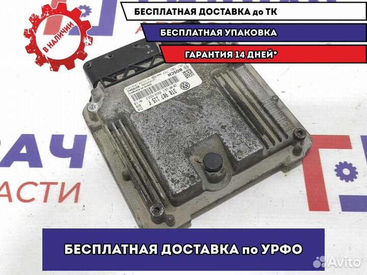 Блок управления двигателем Skoda Superb 2 3T0907115F