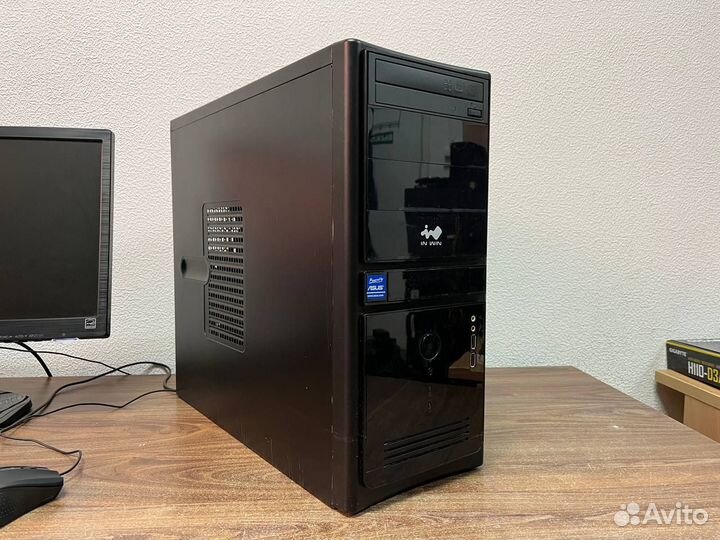 Игровой пк i3 6100 + hd 7700