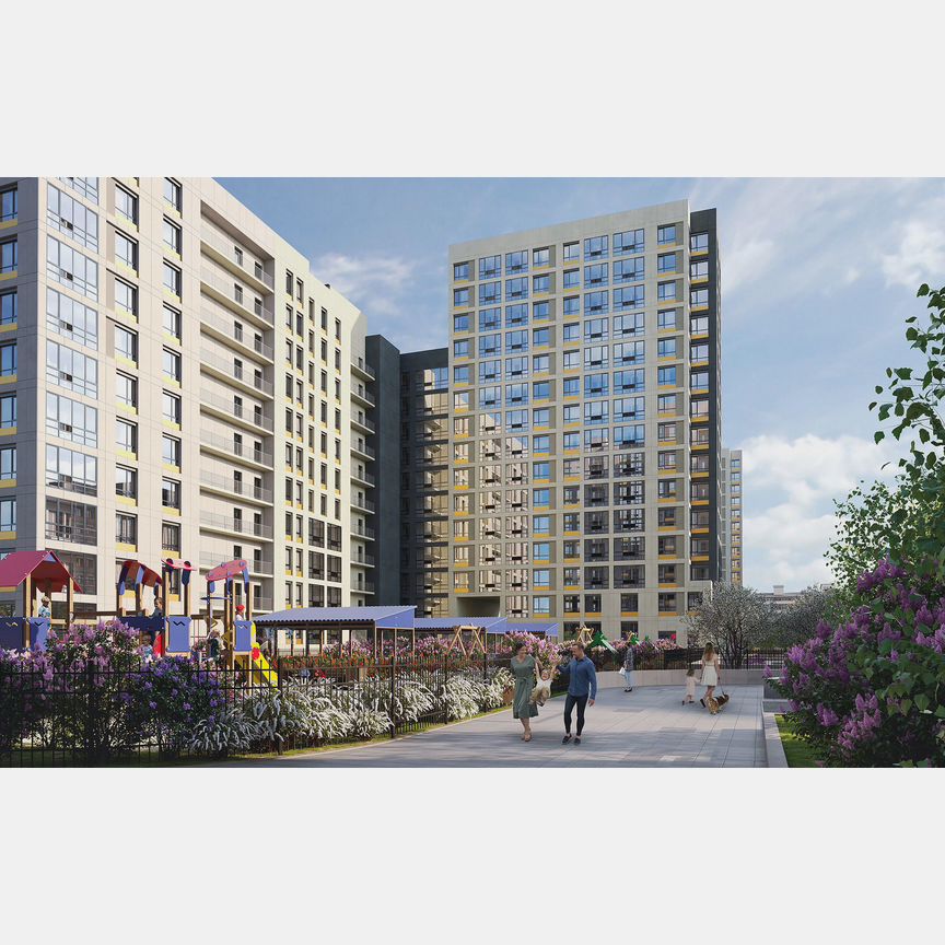 3-к. квартира, 83,4 м², 10/16 эт.