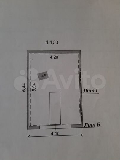 Гараж, 25 м²