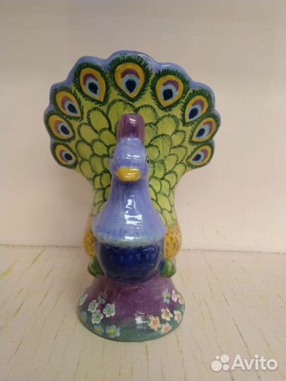 Салфетница Павлин. Керамика