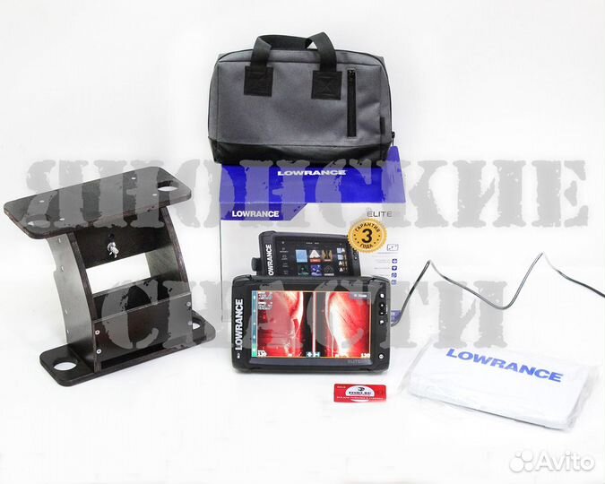 Эхолот Lowrance Elite 9 Ti2+стол+крышка защитная