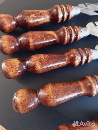 Нож-вилка для снятия шашлыка